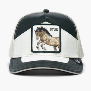Goorin Bros. Moto Stud Faux Leather Trucker Hat, Alternate, color,  Goorin Bros.